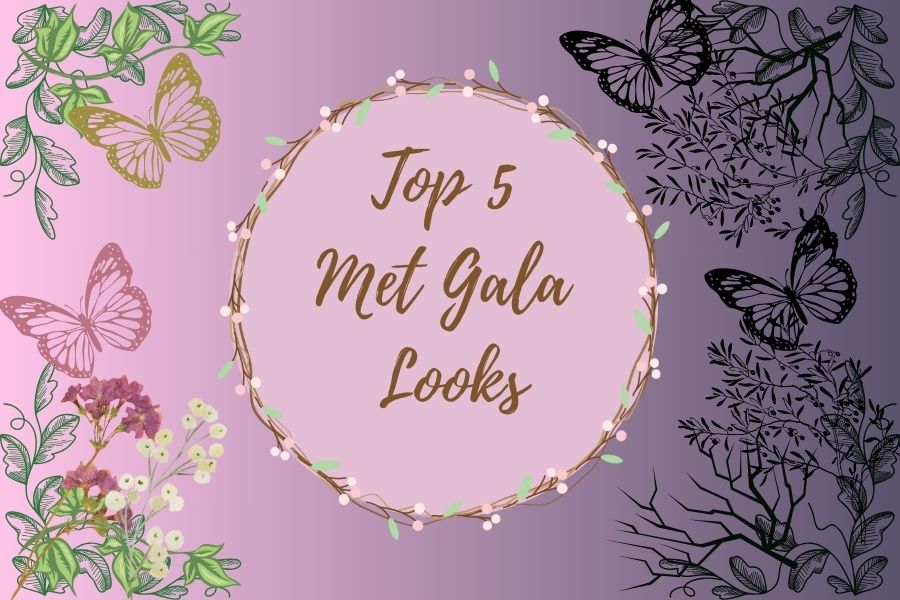 The Top 5 most on theme and stunning looks for this years Met Gala.