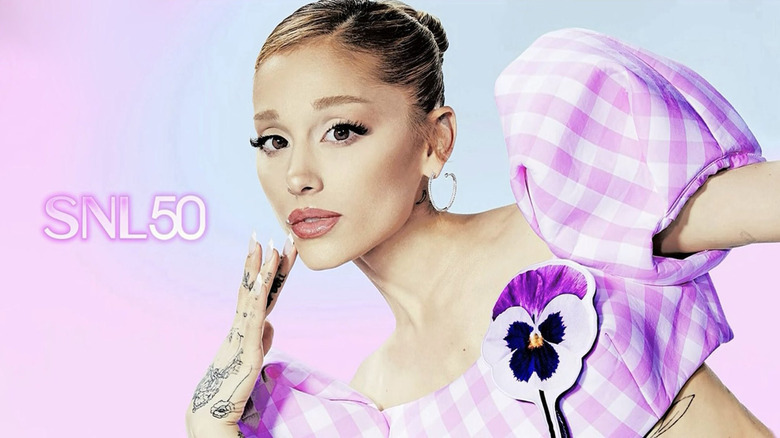 Ariana Grande SNL 50 cover image. CHS/Periscope does not claim ownership of this image.